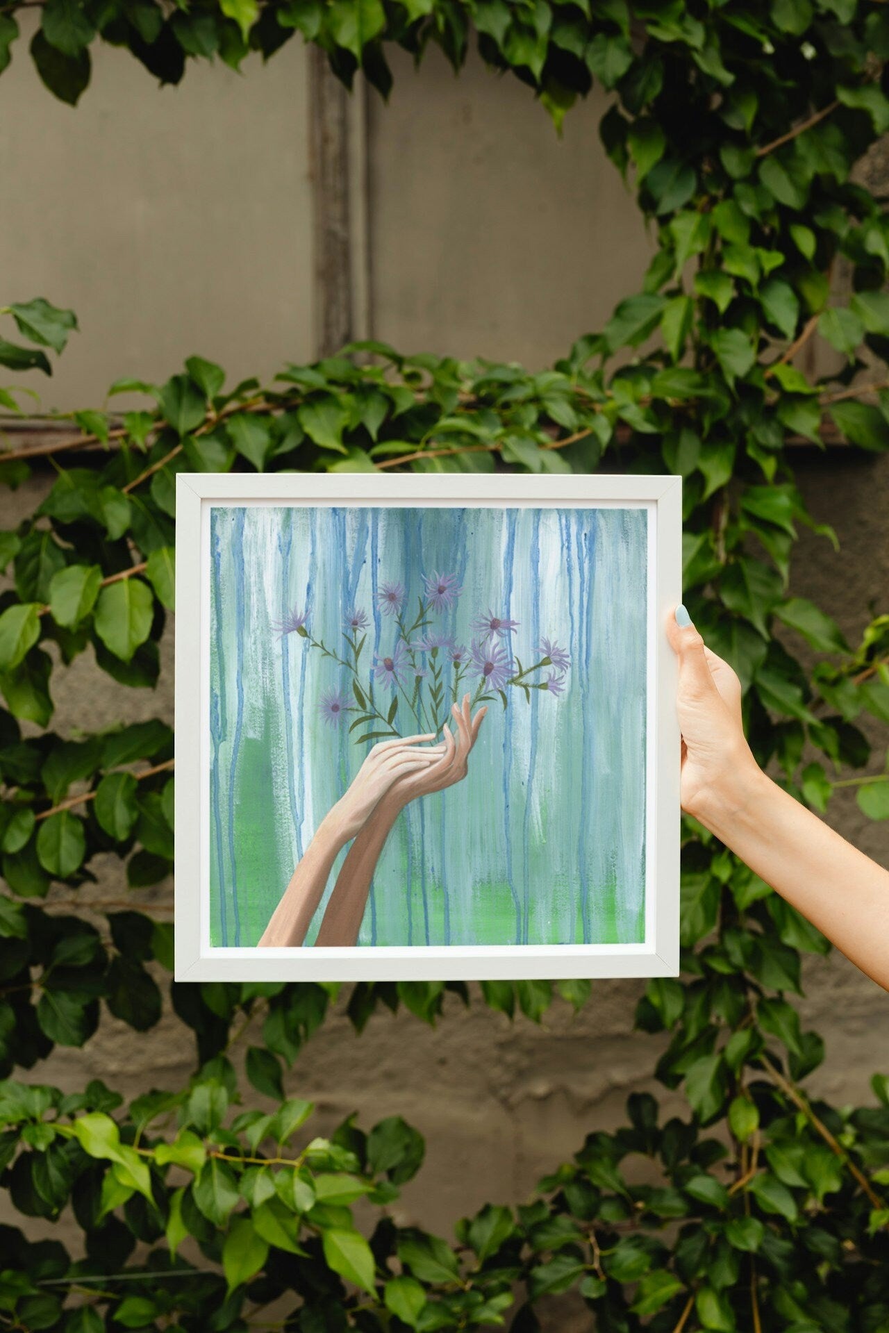 Fragile Nature Print