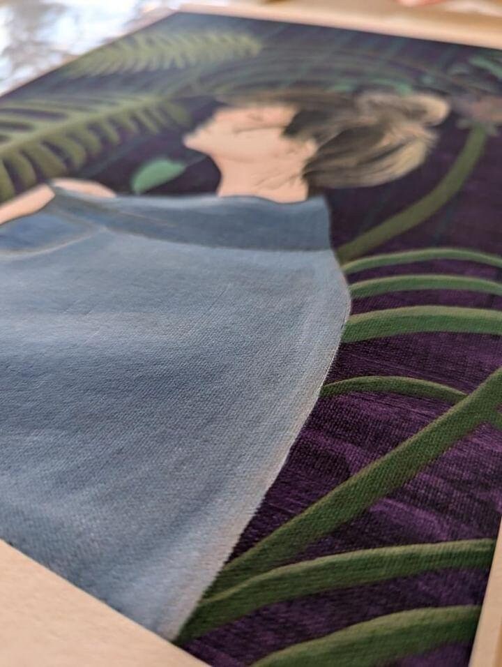 Midnight Glasshouse Print